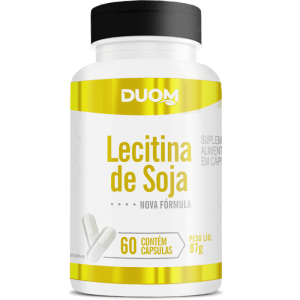 Lecitina de Soja 60 cápsulas