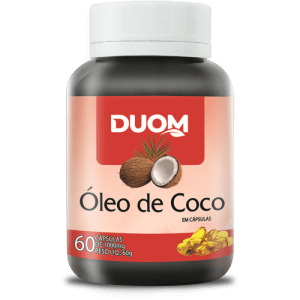 Óleo de Coco 60 cápsulas