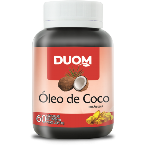 Óleo de Coco 60 cápsulas