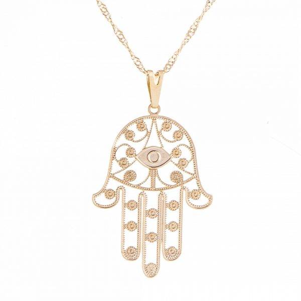 Colar Hamsa 30mm