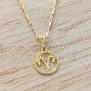 Colar Signo Áries 12 mm