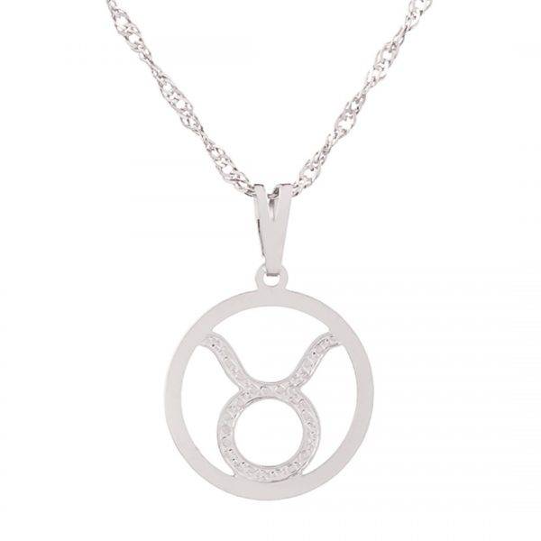 Colar Signo Touro 17 mm