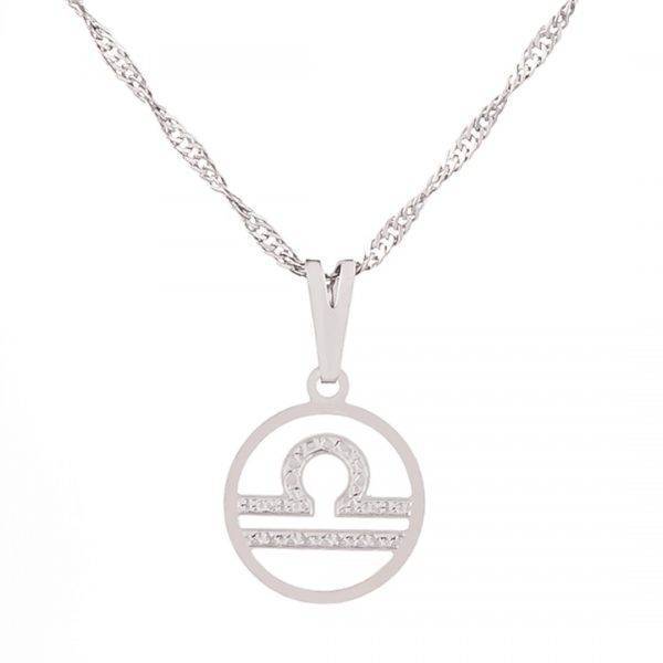 Colar Signo Libra 12 mm